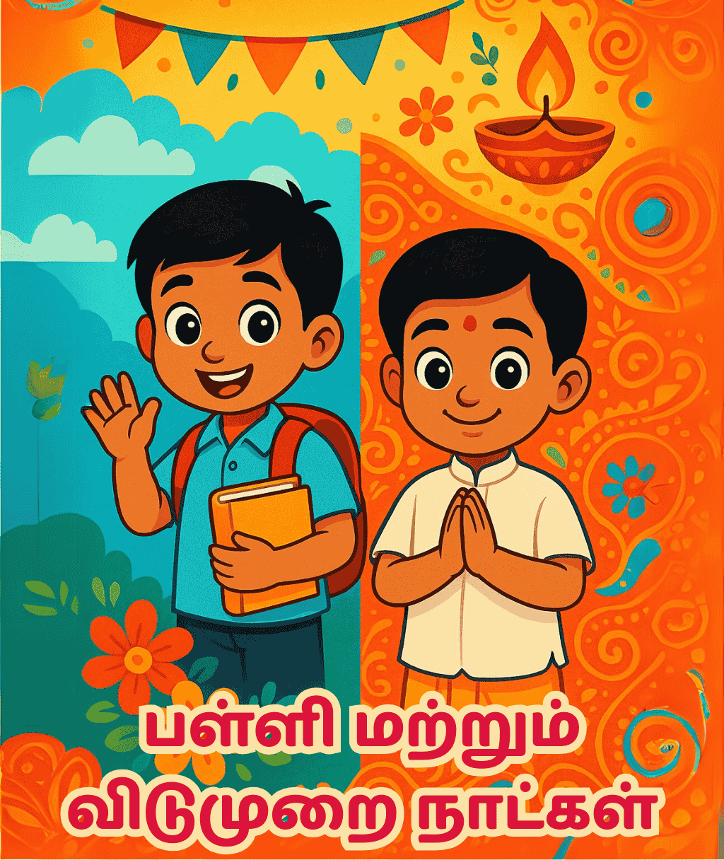 பள்ளி மற்றும் பண்டிகை நாட்கள்