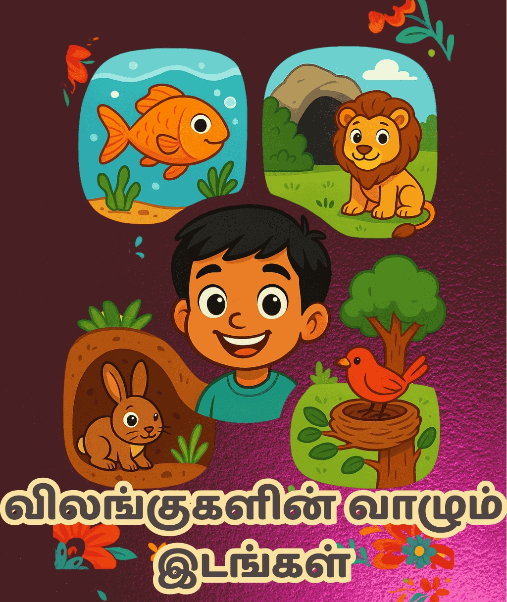 விலங்குகளின் வாழும் இடங்கள்